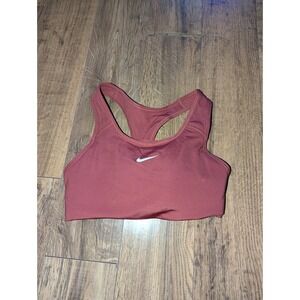 Nike Women's XS Center Swoosh Medium-Support Padded Sports Bra BV3636